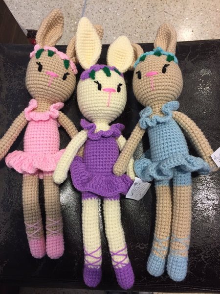 Bunny Crochet Doll